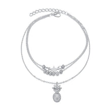 Load image into Gallery viewer, Vintage Handmade Shell Beads Sea Turtle Anklets For Women Girl New Multi Layer Anklet Leg Chain Bracelet Bohemian Summer Jewelry