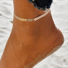 Load image into Gallery viewer, Vintage Handmade Shell Beads Sea Turtle Anklets For Women Girl New Multi Layer Anklet Leg Chain Bracelet Bohemian Summer Jewelry